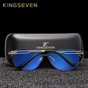 KINGSEVEN Brand Classic Polarized Sunglasses Men Driving Eyewear Sun Glasses Travel Male Glasses Oculos Gafas