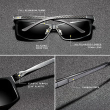 Load image into Gallery viewer, KINGSEVEN Brand Design Aluminum Magnesium Sunglasses Men Polarized Driving Eyewear For Men UV400 Oculos N7021