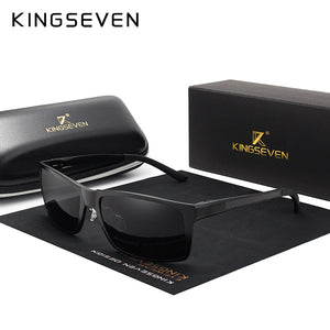 KINGSEVEN Brand Design Aluminum Magnesium Sunglasses Men Polarized Driving Eyewear For Men UV400 Oculos N7021