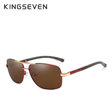 Load image into Gallery viewer, KINGSEVEN Brand Designer Men's Aluminum Magnesium Sun Glasses Polarized Mirror lens Male Eyewear Sunglasses For Men gafas