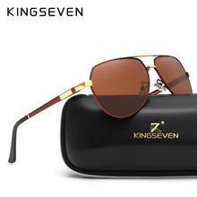 Carica l'immagine nel visualizzatore di Gallery, KINGSEVEN Occhiali da sole di design di marca da uomo polarizzati UV400 Proteggi gli occhiali da sole sportivi 