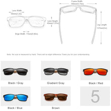 Load image into Gallery viewer, KINGSEVEN Brand Handmade Natural Zebra Wood Sunglasses HD Polarized Square Lens Men Sun glasses Women UV400 Miorror Eyewear