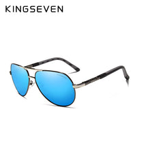 Load image into Gallery viewer, KINGSEVEN Brand Men's Aluminum Magnesium Sun Glasses Polarized UV400 Sun Glasses oculos Male Eyewear Sunglasses For Men N725