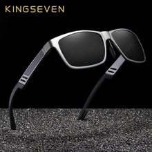 Load image into Gallery viewer, KINGSEVEN Brand Polarized Sunglasses Men Unisex Metal Frame Driving Glasses Women Retro Sun Glasses Gafas