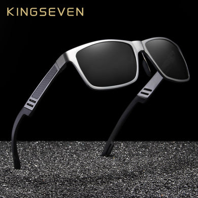 KINGSEVEN Brand Polarized Sunglasses Men Unisex Metal Frame Driving Glasses Women Retro Sun Glasses Gafas