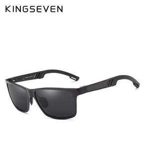 KINGSEVEN Brand Polarized Sunglasses Men Unisex Metal Frame Driving Glasses Women Retro Sun Glasses Gafas