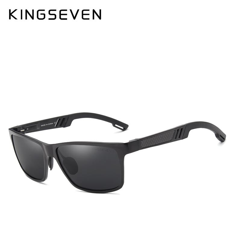 KINGSEVEN Brand Polarized Sunglasses Men Unisex Metal Frame Driving Glasses Women Retro Sun Glasses Gafas