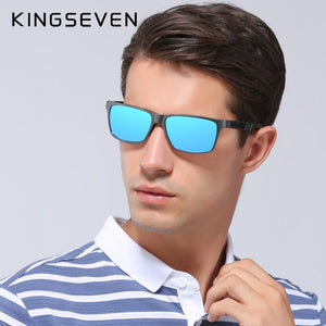 KINGSEVEN Brand Polarized Sunglasses Men Unisex Metal Frame Driving Glasses Women Retro Sun Glasses Gafas