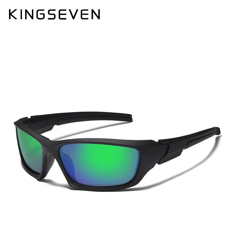 KINGSEVEN Brand Polarized Sunglasses Men Goggles Carbon Fiber Frame TR90 Material Fishing Driving Eyewear Sun Glasses Oculos