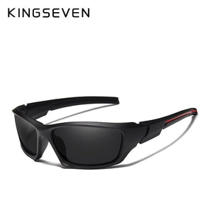 KINGSEVEN Brand Polarized Sunglasses Men Goggles Carbon Fiber Frame TR90 Material Fishing Driving Eyewear Sun Glasses Oculos