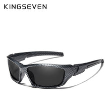 Load image into Gallery viewer, KINGSEVEN Brand Polarized Sunglasses Men Goggles Carbon Fiber Frame TR90 Material Fishing Driving Eyewear Sun Glasses Oculos