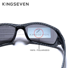 Load image into Gallery viewer, KINGSEVEN Brand Polarized Sunglasses Men Goggles Carbon Fiber Frame TR90 Material Fishing Driving Eyewear Sun Glasses Oculos