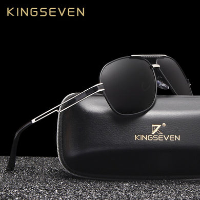 KINGSEVEN Brand Polarized Sunglasses Men Sun Glasses With Accessories Unisex Driving Goggles Oculos De