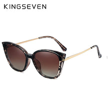 Carica l&#39;immagine nel visualizzatore di Gallery, KINGSEVEN Cat Eye Anti-Blue-ray Glasses For Women Magnetic Retro Glasses Frame UV Blocking Eyewear 9586