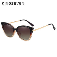 Carica l&#39;immagine nel visualizzatore di Gallery, KINGSEVEN Cat Eye Anti-Blue-ray Glasses For Women Magnetic Retro Glasses Frame UV Blocking Eyewear 9586