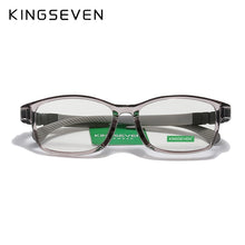Load image into Gallery viewer, KINGSEVEN Children  46mm Size Anti-blue Square  Blocking Kids Glasses TR90 Detachable Silicone Flexible  Computer Gaming Clear E
