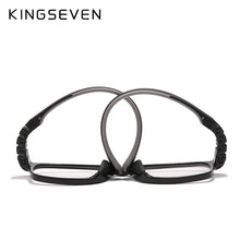 Carica l&#39;immagine nel visualizzatore di Gallery, KINGSEVEN Children  Size 48mm Anti-blue Square Blue Light Blocking Glasses Kids TR90 Flexible Computer Optical Frame UV400 Filte