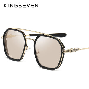 KINGSEVEN Classic Square Glasses For men Titanium Glasses Frame Optical Prescription Eyeglasses