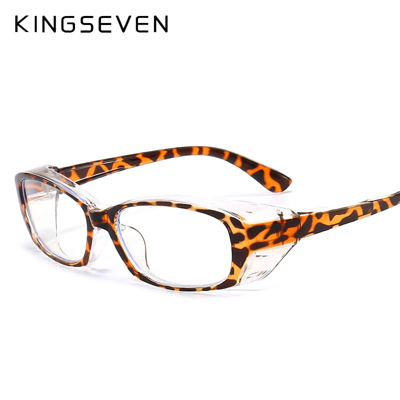 KINGSEVEN Design Anti-blue Light Lens Classic Windproof Glasses Prescription Goggles