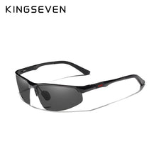 Load image into Gallery viewer, KINGSEVEN Driving Series Polarized Men Aluminum Sunglasses Blue Mirror Lens Male Sun Glasses Aviation Women For Men Eyewear 9121