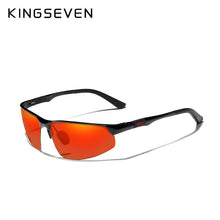 Load image into Gallery viewer, KINGSEVEN Driving Series Polarized Men Aluminum Sunglasses Blue Mirror Lens Male Sun Glasses Aviation Women For Men Eyewear 9121