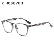 Load image into Gallery viewer, KINGSEVEN Lightproof Glasses Square Prescription Glasses Transparent Lenses Computer Glasses Women/Men