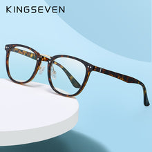 Load image into Gallery viewer, KINGSEVEN Lightproof Glasses Square Prescription Glasses Transparent Lenses Computer Glasses Women/Men