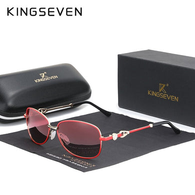 KINGSEVEN Occhiali da sole da donna Occhiali da sole polarizzati sfumati Design da donna oculos Ladies Trend Shades Styles 