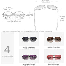 Carica l&#39;immagine nel visualizzatore di Gallery, KINGSEVEN Occhiali da sole da donna Occhiali da sole polarizzati sfumati Design da donna oculos Ladies Trend Shades Styles 