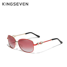Carica l&#39;immagine nel visualizzatore di Gallery, KINGSEVEN Occhiali da sole da donna Occhiali da sole polarizzati sfumati Design da donna oculos Ladies Trend Shades Styles 