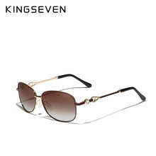 Carica l&#39;immagine nel visualizzatore di Gallery, KINGSEVEN Occhiali da sole da donna Occhiali da sole polarizzati sfumati Design da donna oculos Ladies Trend Shades Styles 