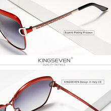 Load image into Gallery viewer, KINGSEVEN  Sunglasses Women Popular Brand Design Polarized Sunglasses Summer Sun Glasses With Original