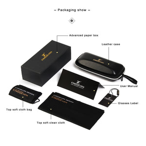 KINGSEVEN Occhiali per visione notturna HD Polarizzati da uomo Occhiali da sole classici con lenti gialle in alluminio e magnesio per una guida sicura Gafas De Sol 