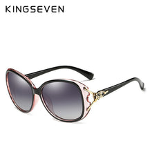 Load image into Gallery viewer, KINGSEVEN HD Sunglasses Women Polarized Retro Big frame  Eyewear Lady Brand Designer Sun glasses Oculos de sol