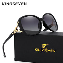 Load image into Gallery viewer, KINGSEVEN HD Sunglasses Women Polarized Retro Big frame  Eyewear Lady Brand Designer Sun glasses Oculos de sol