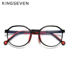 Load image into Gallery viewer, KINGSEVEN Kids Anti Blue Light Glasses Glare Filter Children Eyeglasses Girl Boy Optical Frame Blocking Clear Lenses
