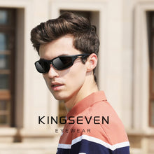 Load image into Gallery viewer, KINGSEVEN Men Driving Sunglasses Polarized Mirror Sun Glasses Classic Night Goggles Brand Designer Eyewear UV400 Gafas de sol