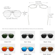 Load image into Gallery viewer, KINGSEVEN Men's Glasses Polarized Steampunk Round Sunglasses Men Retro Women Sun Glasses For Men Vintage Style