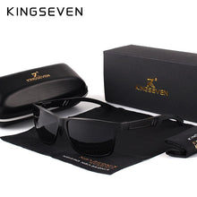 Carica l&#39;immagine nel visualizzatore di Gallery, KINGSEVEN Men&#39;s Polarized Sunglasses Full Frame Aluminum Material Driving Glasses Eyewear Shades For Men Oculos masculino