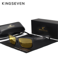Carica l&#39;immagine nel visualizzatore di Gallery, KINGSEVEN Men&#39;s Polarized Sunglasses Full Frame Aluminum Material Driving Glasses Eyewear Shades For Men Oculos masculino