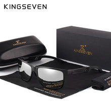 Carica l&#39;immagine nel visualizzatore di Gallery, KINGSEVEN Men&#39;s Polarized Sunglasses Full Frame Aluminum Material Driving Glasses Eyewear Shades For Men Oculos masculino