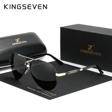 Load image into Gallery viewer, KINGSEVEN   Men's Aluminum Sunglasses Polarized Fishing Driving Sun glasses Brand Men UV400 Pochromism Lens Male