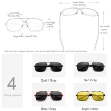 Load image into Gallery viewer, KINGSEVEN Men&#39;s Glasses Polarized Fishing Driving Sunglasses Brand Men Women Stainless steel Material Gafas De Sol