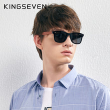 Load image into Gallery viewer, KINGSEVEN Natural Wooden Sunglasses Men Polarized Fashion Sun Glasses Original Wood Oculos De Sol Masculino