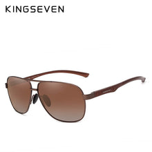 Load image into Gallery viewer, KINGSEVEN Aluminum Brand Polarized Sunglasses Men Sun Glasses Travel Driving Male Eyewear Oculos N7188