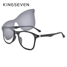 Load image into Gallery viewer, KINGSEVEN Magnetic Clip Retro Men and Women Suitable for Myopia Optical Computer Glasses
