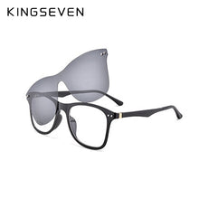 Load image into Gallery viewer, KINGSEVEN Magnetic Clip Retro Men and Women Suitable for Myopia Optical Computer Glasses