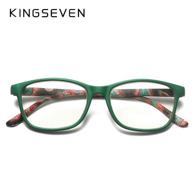 KINGSEVEN Full Frame Anti-Blu-ray Retro Small Face HD Reading Glasses Explosion Super Light