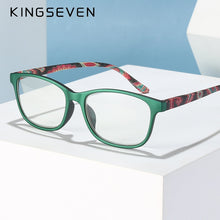 Carica l&#39;immagine nel visualizzatore di Gallery, KINGSEVEN Full Frame Anti-Blu-ray Retro Small Face HD Reading Glasses Explosion Super Light