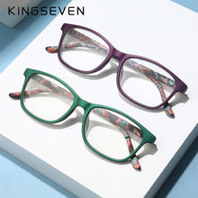 Carica l&#39;immagine nel visualizzatore di Gallery, KINGSEVEN Full Frame Anti-Blu-ray Retro Small Face HD Reading Glasses Explosion Super Light